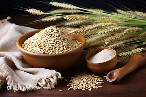 桌子上的谷物 日常中的營(yíng)養(yǎng)與美學(xué)